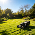 Lawn Revitalization & Mowing Service for Sunny Courtyards