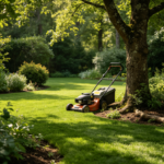 Regular Maintenance and Mowing for Woodland-Style Garden Lawns