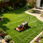 Comprehensive Lawn Mowing Service for Residential Gardens